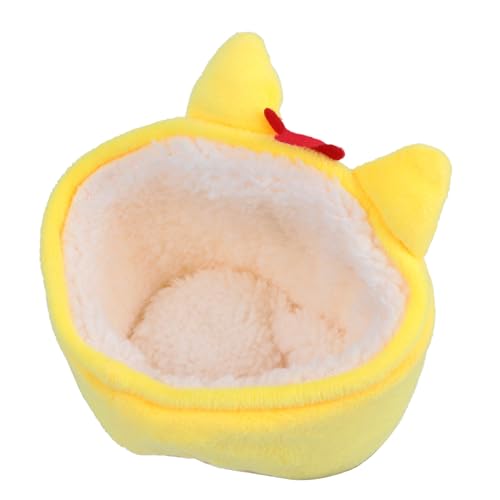 FONDOTIN Hamsternest Hamsterhaus Hase Hamsterspielzeug Welpe Heufütterung Häschen Grashaus Coop Hamsterkäfig Hamsterhäuser Und Verstecke Rattenbett Haustier Yellow Kurzer Plüsch FONDOTIN Hamsternest Hamsterhaus Hase Hamsterspielzeug Welpe Heufütterung Häschen Grashaus Coop Hamsterkäfig Hamsterhäuser Und Verstecke Rattenbett Haustier Yellow Kurzer Plüsch von FONDOTIN