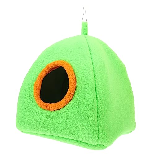 FONDOTIN Hamsternest Hamsterplüsch Unterlage Plattform Hamster Gehege Meerschweinchenkäfig tierzelt kuschelhöhle Chinchillaversteck nagerhaus Hamsterhaus kleine Hamsterhütte Baumwolle Green FONDOTIN Hamsternest Hamsterplüsch Unterlage Plattform Hamster Gehege Meerschweinchenkäfig tierzelt kuschelhöhle Chinchillaversteck nagerhaus Hamsterhaus kleine Hamsterhütte Baumwolle Green von FONDOTIN
