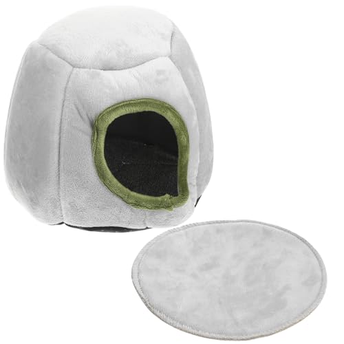 FONDOTIN Entzückendes Chinchilla-zubehör Waschbares Hamsternest Indoor-Hamster-versteck Warmes Nestbett von FONDOTIN