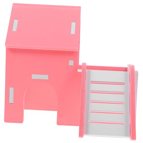 FONDOTIN Hamster Spielhaus Mit Versteck Für Meerschweinchen Dekorative Und Unterkunft Für Kleine Haustiere Als Schlafplatz Und Spielzeug Große Villa FONDOTIN Hamster Spielhaus Mit Versteck Für Meerschweinchen Dekorative Und Unterkunft Für Kleine Haustiere Als Schlafplatz Und Spielzeug Große Villa von FONDOTIN
