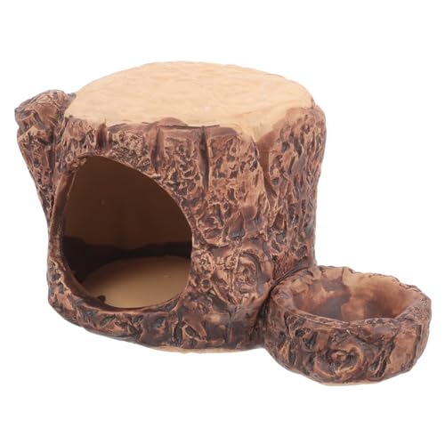 FONDOTIN Ceramic Hamster Hideout Kühlendes Hamsterhaus Aus Keramik Für Kleine Haustiere Als Schlaf Und Spielplatz Leicht Zu Reinigen Und Stabil von FONDOTIN