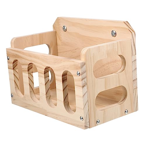 FONDOTIN Bunny Heuraufe Aus Holz Für Kaninchen Und Kleintiere Nachhaltiger Futterspender Mit Abnehmbarer Konstruktion Platzsparend Für Sauberes Zuhause Für Meerschweinchen Und FONDOTIN Bunny Heuraufe Aus Holz Für Kaninchen Und Kleintiere Nachhaltiger Futterspender Mit Abnehmbarer Konstruktion Platzsparend Für Sauberes Zuhause Für Meerschweinchen Und von FONDOTIN