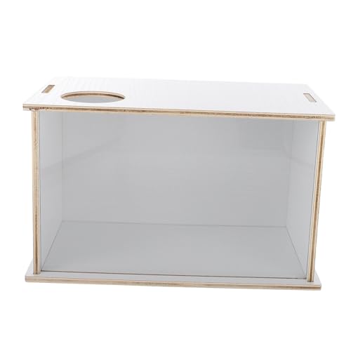 FONDOTIN Haustier Toilette Hamster Sand Bad Container Acryl Wurf Box Für Chinchilla FONDOTIN Haustier Toilette Hamster Sand Bad Container Acryl Wurf Box Für Chinchilla von FONDOTIN