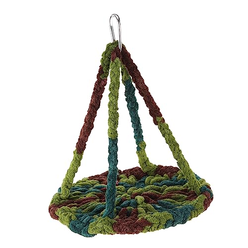 FONDOTIN Squirrel Hanging Nest Für Kleine Tiere Handgefertigte Hängematte Für Hamster Chinchillas Und Meerschweinchen Gemütliches Schlafhaus Für Winter Langlebiges Material Für Ruhe FONDOTIN Squirrel Hanging Nest Für Kleine Tiere Handgefertigte Hängematte Für Hamster Chinchillas Und Meerschweinchen Gemütliches Schlafhaus Für Winter Langlebiges Material Für Ruhe von FONDOTIN