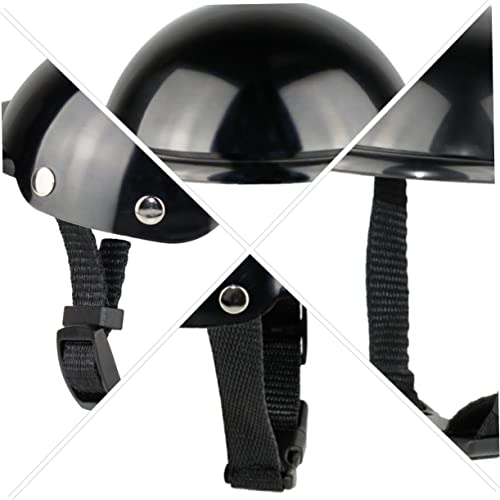 FONDOTIN Haustier Helm Fahrradbrille Helme für Hunde zum Kopf Hundespielzeug kleine Hunde Chihuahua-Helm Kappen Schutzhelme Hundehelm Schutzhelm für Haustiere Hündchen Zubehör Kopfbedeckung von FONDOTIN
