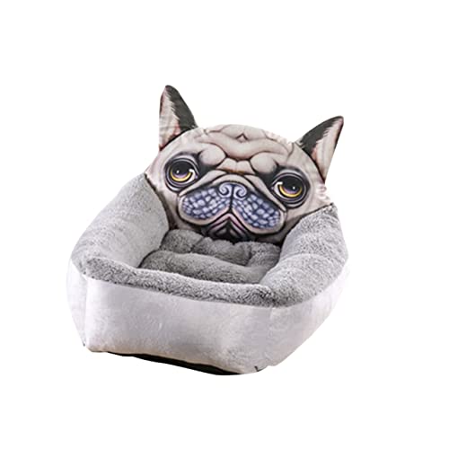 FONDOTIN Zwingerunterlage haustierbett pet Bed haustierfeldbett Haustierkissen orthopädisches hundebett Haustiermatte Hundenesteinlage Kissenmatte für Haustiere warm halten Katze hundebett von FONDOTIN