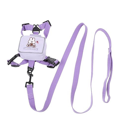 FONDOTIN Katzenrucksack-Leine Hundewesten-Rucksack Kätzchenleine Katzengeschirr und Leine dekorativ von FONDOTIN
