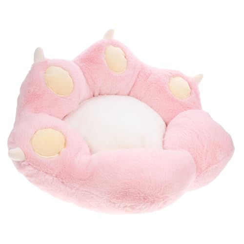 FONDOTIN Pet Cushion Für Katzen Und Hunde rutschfeste Warme Kuschelhöhle Kronenform Für Kätzchen Und Welpen Gemütlicher Schlafplatz Rosa von FONDOTIN