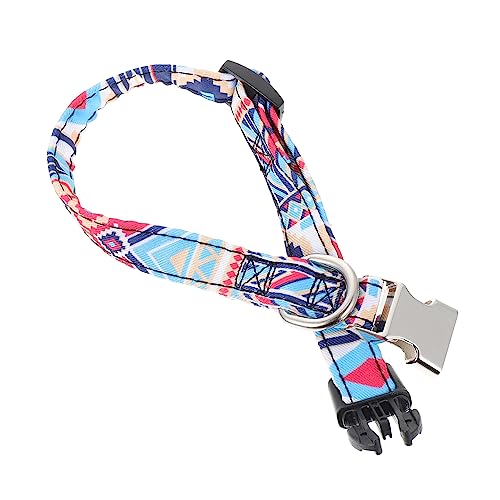 FONDOTIN Haustierhalsband Haustierhalsband Mit Schnalle Hundehalsdekor Halsschmuck Für Haustiere Zubehör Für Hundeleinen Hundehalsband Mit Schnalle Einstellbarer Haustierkragen Stoff FONDOTIN Haustierhalsband Haustierhalsband Mit Schnalle Hundehalsdekor Halsschmuck Für Haustiere Zubehör Für Hundeleinen Hundehalsband Mit Schnalle Einstellbarer Haustierkragen Stoff von FONDOTIN