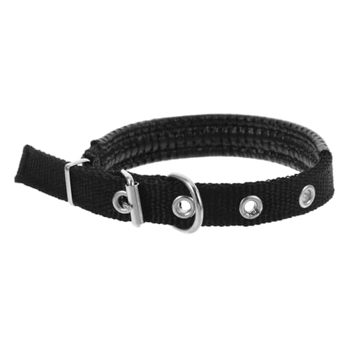 FONDOTIN Haustierhalsband Verstellbarer Kragen Haustierhalle für Hunde Ersatz-Hundehalsband Kätzchenhalsbänder für Mädchen Kätzchen Zubehör süße Katzenkräger Polyester von FONDOTIN
