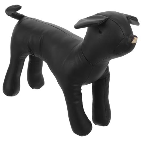 FONDOTIN Hundepuppe Pu-Leder Ausstellungsständer Für Hundekleidung Bequem Einfach Zu Bedienen Für Tierhandlungen Ausstellungsmodell von FONDOTIN