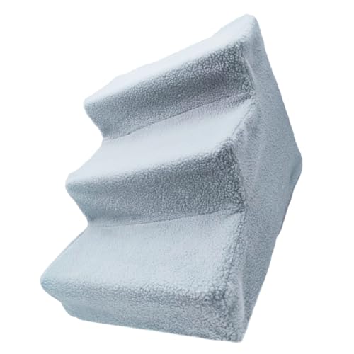 FONDOTIN Haustiertreppe Katzenbett Sofa Leiter Tragbar Für Hunde Katzen Grau Einfaches Zubehör FONDOTIN Haustiertreppe Katzenbett Sofa Leiter Tragbar Für Hunde Katzen Grau Einfaches Zubehör von FONDOTIN