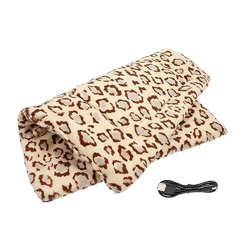 FONDOTIN Heizdecke Für Hunde Mit Konstanter Temperatur Pet Heizkissen Als Unterlage Für Biss Und Grifffest Niederspannungsdesign Für von FONDOTIN
