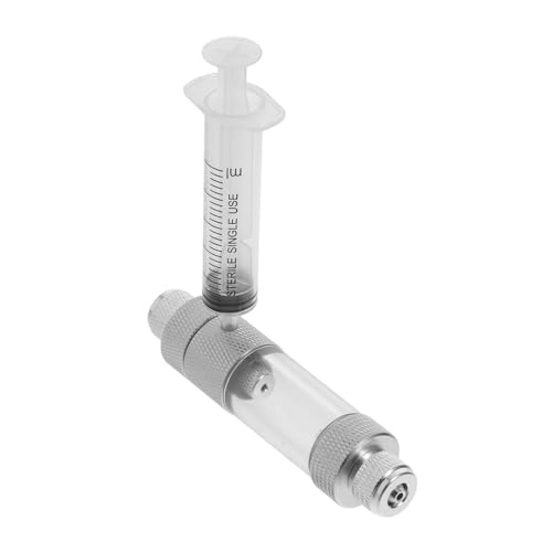 FONDOTIN Effizientes Co2-einspritzsystem Aquarium Bubble Meter Regler Aluminiumlegierung Co2 Drop Checker FONDOTIN Effizientes Co2-einspritzsystem Aquarium Bubble Meter Regler Aluminiumlegierung Co2 Drop Checker von FONDOTIN