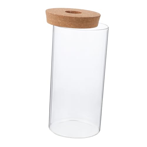 FONDOTIN Hochwertiges Borosilikatglas Terrarium Flasche DIY Mikrolandschaft Moos Pflanzenbehälter Oberfläche für Wohn Arbeitszimmer Dekoration Ökologisches Pflanzgefäß von FONDOTIN