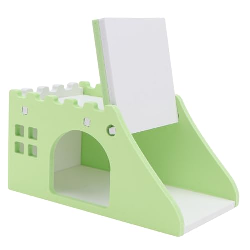 FONDOTIN Holz Hamsterhaus mit Treppe Schlafnest für Kleintiere für Hamster Mäuse und Igel Sicheres Material Fördert Spiel und Entspannung Grüne Villa Randomisierte Designs FONDOTIN Holz Hamsterhaus mit Treppe Schlafnest für Kleintiere für Hamster Mäuse und Igel Sicheres Material Fördert Spiel und Entspannung Grüne Villa Randomisierte Designs von FONDOTIN