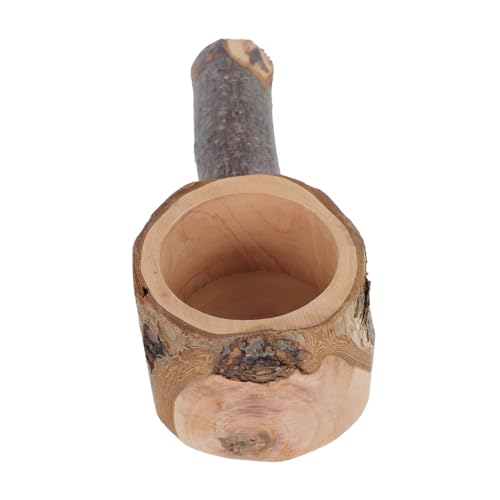 FONDOTIN Holz Papageien Sitzstange mit Futternapf Langlebiger Bissfester Vogelständer für Kleine Vögel und Wellensittiche Futter und Kletterstation für Papageien im Käfig FONDOTIN Holz Papageien Sitzstange mit Futternapf Langlebiger Bissfester Vogelständer für Kleine Vögel und Wellensittiche Futter und Kletterstation für Papageien im Käfig von FONDOTIN