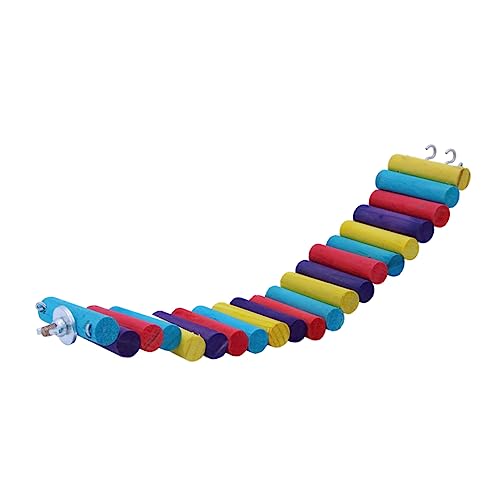 FONDOTIN Holzleiter Für Haustiere Hamster Kletterspielzeug Windmühle Aquarium Papageienleiter Hamsterkäfig Vogel Holzleiter Haustier Holzleiter Hamsterleiter Bambus FONDOTIN Holzleiter Für Haustiere Hamster Kletterspielzeug Windmühle Aquarium Papageienleiter Hamsterkäfig Vogel Holzleiter Haustier Holzleiter Hamsterleiter Bambus von FONDOTIN
