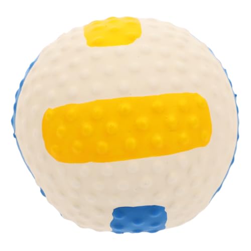 FONDOTIN Hüpfball-Hundespielzeug Gummiball interaktives Gummispielzeug Ballspielzeug für Hunde Spielzeughund interessantes Kauspielzeug interessantes Welpenspielzeug Emulsion Weiß FONDOTIN Hüpfball-Hundespielzeug Gummiball interaktives Gummispielzeug Ballspielzeug für Hunde Spielzeughund interessantes Kauspielzeug interessantes Welpenspielzeug Emulsion Weiß von FONDOTIN