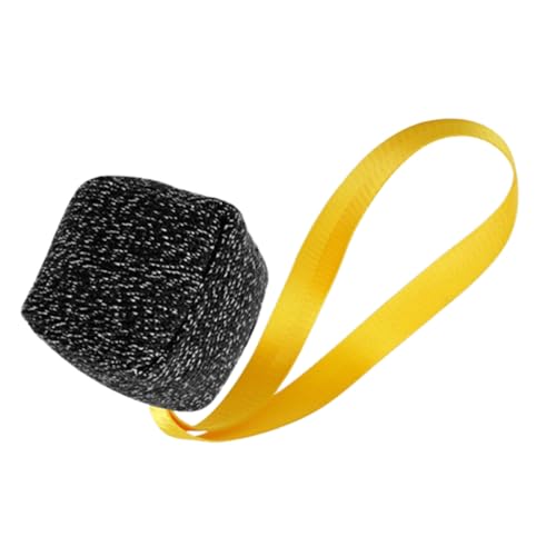 FONDOTIN Funny Hemp Chew Bite Toy Für Hunde Interaktives Kauspielzeug Zur Zahnpflege Und Für Welpen Und Hunde Fördert Das Kauen Und Langeweile Schwarz von FONDOTIN