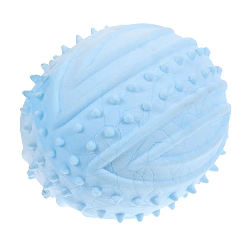 FONDOTIN Hundeball Spielzeug Quietschendes Kauspielzeug Aus Gummi Interaktives Spielzeug Für Kleine Und Mittelgroße Hunde Leicht Und Tragbar Schwimmfähig Sicheres Material von FONDOTIN