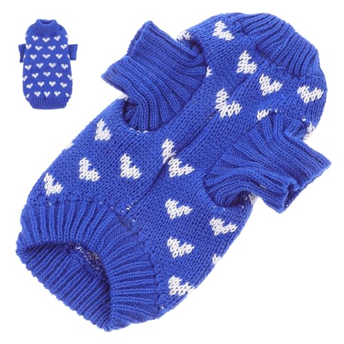 FONDOTIN Hunde Klamotten Hundepullover Hundekleidung Heimtierbedarf Kleidung Für Hunde Bezauberndes Hundekleidungsstück Winter Bezaubernder Haustierpullover Hundewinterpullover Dekorativer FONDOTIN Hunde Klamotten Hundepullover Hundekleidung Heimtierbedarf Kleidung Für Hunde Bezauberndes Hundekleidungsstück Winter Bezaubernder Haustierpullover Hundewinterpullover Dekorativer von FONDOTIN