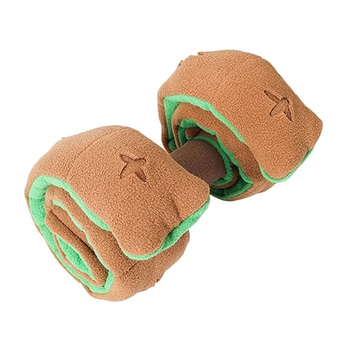 FONDOTIN Stimmspielzeug für Hunde Hantelmodell Backenzahnspielzeug Plüsch-kauspielzeug für Hunde Komfort-Spielzeug für Haustier-leckerli Versteckspielzeug FONDOTIN Stimmspielzeug für Hunde Hantelmodell Backenzahnspielzeug Plüsch-kauspielzeug für Hunde Komfort-Spielzeug für Haustier-leckerli Versteckspielzeug von FONDOTIN