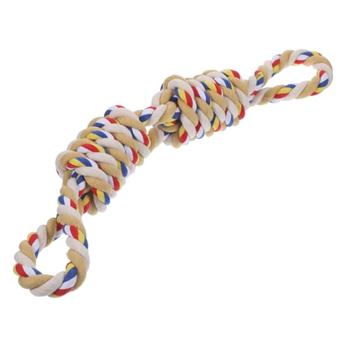 FONDOTIN Hundespielzeug Zerrspielzeug aus Robustem Bissfestem Material für Große Hunde Interaktives Welpen seilspielzeug zur Energieverbrauch und Zahnpflege Langlebiges Kauspielzeug für von FONDOTIN