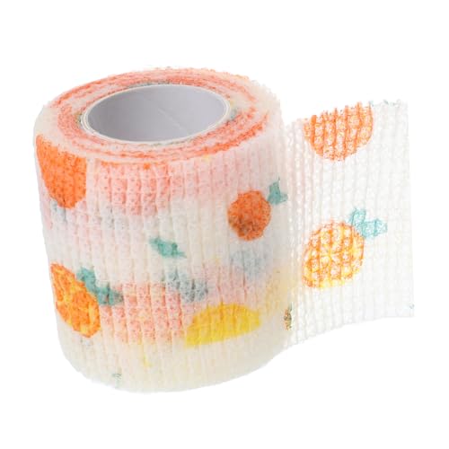 FONDOTIN Pet Self Bandage Wrap Mit Obst-Muster Selbsthaftende Elastische Bandage Für Hunde Und Katzen Für Wunden Und Pfotenschutz FONDOTIN Pet Self Bandage Wrap Mit Obst-Muster Selbsthaftende Elastische Bandage Für Hunde Und Katzen Für Wunden Und Pfotenschutz von FONDOTIN