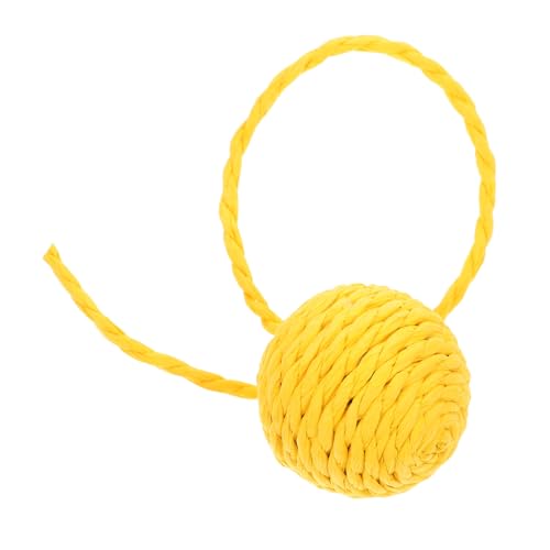 FONDOTIN Interaktive Katzen-spielzeuge Sisal Seil Katzenbälle Mit Glocken Für Kratzbaum Spaßige Katzen-zubehör Für Drinnen Für Kätzchen Und Spielzeit FONDOTIN Interaktive Katzen-spielzeuge Sisal Seil Katzenbälle Mit Glocken Für Kratzbaum Spaßige Katzen-zubehör Für Drinnen Für Kätzchen Und Spielzeit von FONDOTIN