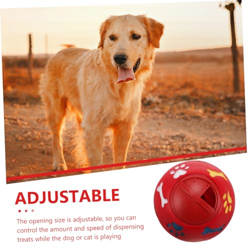 FONDOTIN Interaktiver Hundespielball aus Langlebigem TPR Befüllbar mit Leckerlis Beißfest und Elastisch Fördert Langsames Fressen und Zahnpflege Geeignet für Welpen und Zufällige Farbe FONDOTIN Interaktiver Hundespielball aus Langlebigem TPR Befüllbar mit Leckerlis Beißfest und Elastisch Fördert Langsames Fressen und Zahnpflege Geeignet für Welpen und Zufällige Farbe von FONDOTIN