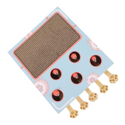 FONDOTIN Katze Kratzbrett Spielzeug Aus Wellpappe Interaktives Jagdspielzeug Für Katzen Robust Und Langlebig Fördert Spiel Und Bewegung Für Wohnungskatzen FONDOTIN Katze Kratzbrett Spielzeug Aus Wellpappe Interaktives Jagdspielzeug Für Katzen Robust Und Langlebig Fördert Spiel Und Bewegung Für Wohnungskatzen von FONDOTIN