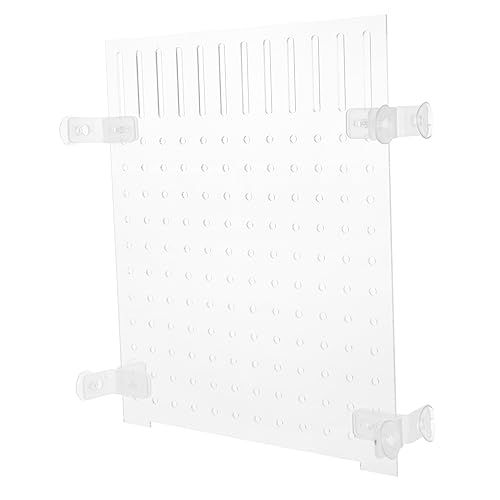 FONDOTIN Acryl-trennwand Für Aquarien Transparente Isolation Für Fische Mit Saugnäpfen Für Zucht Und Wassertrennung Optimale Wasserzirkulation von FONDOTIN