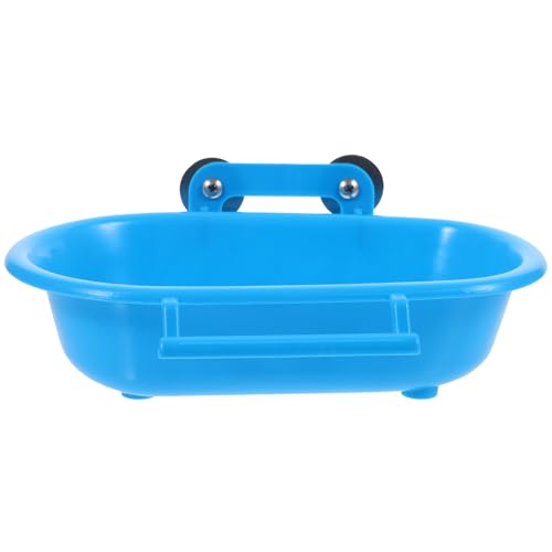 FONDOTIN Vogelbadewanne Für Wellensittiche Multifunktionale Badebox Für Vögel Stabile Materialien Einfache Reinigung Passt Käfige Für Kleine Haustiere von FONDOTIN