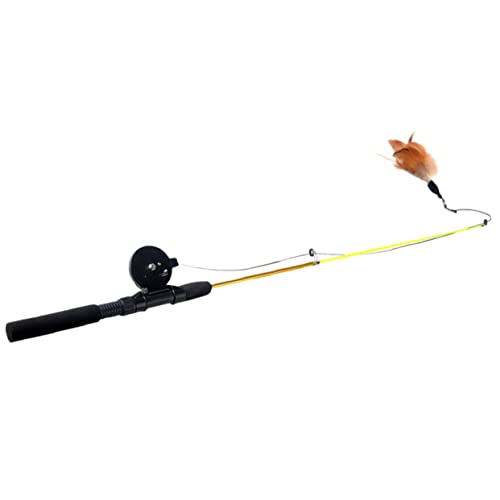 FONDOTIN Katzenangel-Stick Für Zuhause Katzenspielzeug Für Hauskatzen Interaktives Katzenspielzeug Katzenspielzeug Für Hauskatzen FONDOTIN Katzenangel-Stick Für Zuhause Katzenspielzeug Für Hauskatzen Interaktives Katzenspielzeug Katzenspielzeug Für Hauskatzen von FONDOTIN