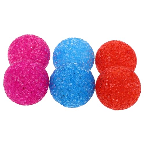 FONDOTIN Katzenball-Glockenspielzeug-Set 6 Stück interaktives Kätzchenspielzeug mit Glöckchen für Spaß und Bewegung FONDOTIN Katzenball-Glockenspielzeug-Set 6 Stück interaktives Kätzchenspielzeug mit Glöckchen für Spaß und Bewegung von FONDOTIN