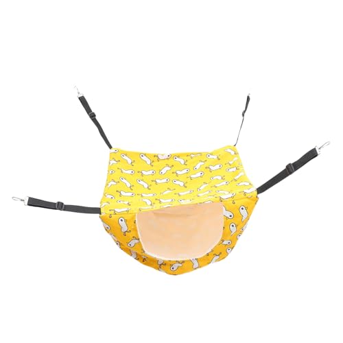 FONDOTIN Katzenbett-hängematte - Atmungsaktive Doppelschicht Hängenest Für Haustiere Mit Verstellbaren Riemen Für Kleintiere FONDOTIN Katzenbett-hängematte - Atmungsaktive Doppelschicht Hängenest Für Haustiere Mit Verstellbaren Riemen Für Kleintiere von FONDOTIN