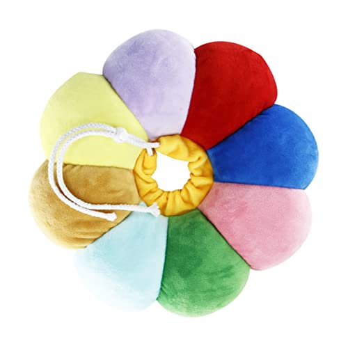 FONDOTIN Katzenhalsband Verstellbare Größe Blumenform Schutzkegel Postoperative Hautheilung – Weiche Pp-Baumwolle Bequeme Passform FONDOTIN Katzenhalsband Verstellbare Größe Blumenform Schutzkegel Postoperative Hautheilung – Weiche Pp-Baumwolle Bequeme Passform von FONDOTIN