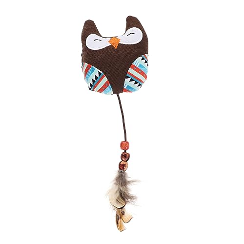 FONDOTIN Katzenkätzchen Katzenkratzer Mäuse Fensterbett Für Katzen Leckerbissen Für Katzen Für Kätzchen Katzenbaum Katzenminze Katzenspielzeug Interaktiv Kratzbaum Für Wohnungskatzen Plüsch von FONDOTIN