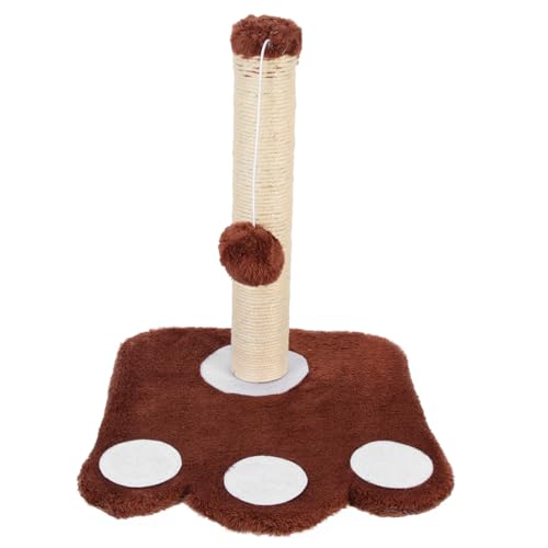 FONDOTIN Katzenkratzbaum Von Cat Lounger Scratcher Cats Teppiched Cat Scratching Board Cat Scratcher Claw Kitten Scratching Post Scratchers Tall Indoor Cat Supplies Plate Brown FONDOTIN Katzenkratzbaum Von Cat Lounger Scratcher Cats Teppiched Cat Scratching Board Cat Scratcher Claw Kitten Scratching Post Scratchers Tall Indoor Cat Supplies Plate Brown von FONDOTIN