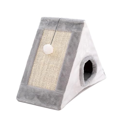 FONDOTIN Katzenkratzbrett Für Katzen Kreatives Katzenkratzspielzeug Und Weiß Als Katzennest Und Trainingshilfe Platzsparend Für Drinnen Für Entspannte Und Katzen FONDOTIN Katzenkratzbrett Für Katzen Kreatives Katzenkratzspielzeug Und Weiß Als Katzennest Und Trainingshilfe Platzsparend Für Drinnen Für Entspannte Und Katzen von FONDOTIN