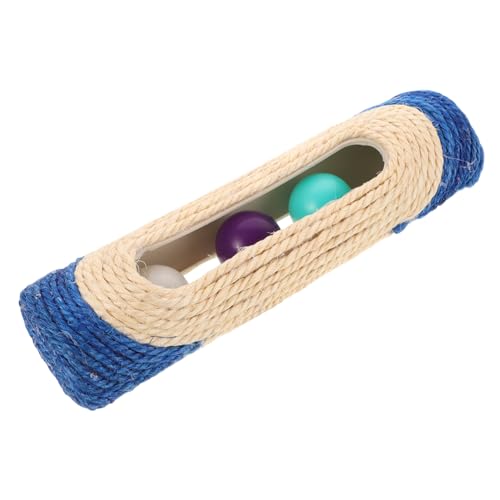 FONDOTIN Katzenkratzspielzeug Aus Jute Mit Interaktivem Ball Langlebig Sicher Und Gesund Für Katzen Und Kratzen Innenräumen Zufällige FONDOTIN Katzenkratzspielzeug Aus Jute Mit Interaktivem Ball Langlebig Sicher Und Gesund Für Katzen Und Kratzen Innenräumen Zufällige von FONDOTIN