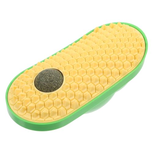 FONDOTIN Katzenminze Spielzeugball Katzenspielzeug Drinnen Katzenminze Bälle Katzenminze Für Wohnungskatzen Schwimmender Fisch Für Katzen Katzenspielzeug Für Drinnen Abs Yellow FONDOTIN Katzenminze Spielzeugball Katzenspielzeug Drinnen Katzenminze Bälle Katzenminze Für Wohnungskatzen Schwimmender Fisch Für Katzen Katzenspielzeug Für Drinnen Abs Yellow von FONDOTIN