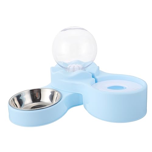 FONDOTIN Katzennapf Katzenwassernapf Katzenfutternapf Katzenwasserspender Katzenfutterautomat Doppelnapf Automatischer Wasserspender für Haustiere FONDOTIN Katzennapf Katzenwassernapf Katzenfutternapf Katzenwasserspender Katzenfutterautomat Doppelnapf Automatischer Wasserspender für Haustiere von FONDOTIN