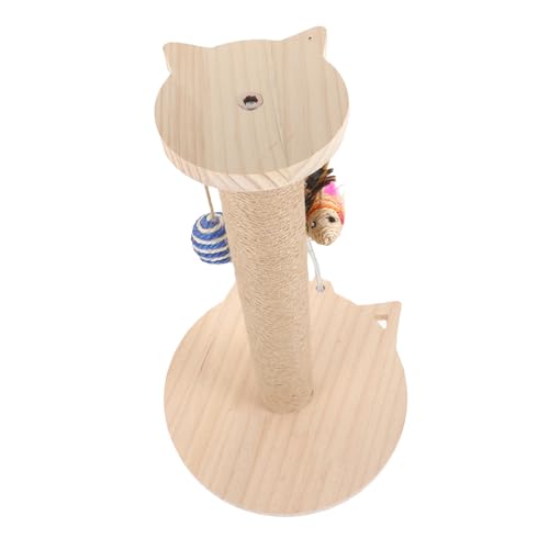 FONDOTIN Katzenscratchposten Aus Widerstandsfähigem Für Kätzchen Langlebiges Kratzspielzeug Zur Krallenpflege Platzsparend Für Wohnung Sicheres Design Für Haustiere FONDOTIN Katzenscratchposten Aus Widerstandsfähigem Für Kätzchen Langlebiges Kratzspielzeug Zur Krallenpflege Platzsparend Für Wohnung Sicheres Design Für Haustiere von FONDOTIN
