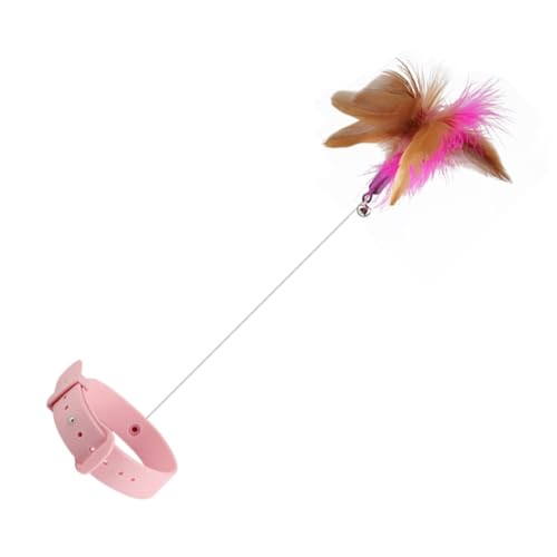 FONDOTIN Katzenspielzeug Multifunktionales Katzenhalsband mit Beißschutz Verstellbar für Halsumfang Interaktiver Katzenstab Beschäftigen von Kätzchen Langlebig FONDOTIN Katzenspielzeug Multifunktionales Katzenhalsband mit Beißschutz Verstellbar für Halsumfang Interaktiver Katzenstab Beschäftigen von Kätzchen Langlebig von FONDOTIN