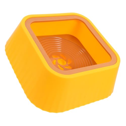 FONDOTIN Katzenwassernapf kein Verschütten für Hund klein Trinken Katzen wasserspender Anti-Auslauf Haustier Wasser Schüssel Anti-Spill-Katzenwassernapf Trinkwasser Schüssel Abs Yellow FONDOTIN Katzenwassernapf kein Verschütten für Hund klein Trinken Katzen wasserspender Anti-Auslauf Haustier Wasser Schüssel Anti-Spill-Katzenwassernapf Trinkwasser Schüssel Abs Yellow von FONDOTIN