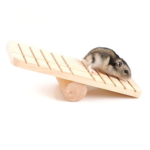 FONDOTIN Wippe Für Hamster Rennmaus Eichhörnchen Kleintier-spielhaus Kauspielzeug Dekoration FONDOTIN Wippe Für Hamster Rennmaus Eichhörnchen Kleintier-spielhaus Kauspielzeug Dekoration von FONDOTIN