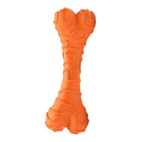 FONDOTIN Kauspielzeug für Hunde Spielzeug zum Reinigen der Hundezähne Tierzähne Spielzeug Hund Zahnen Spielzeuge tragbares Kauspielzeug Cartoon-Knochenmodell sauber Zubehör Gummi von FONDOTIN