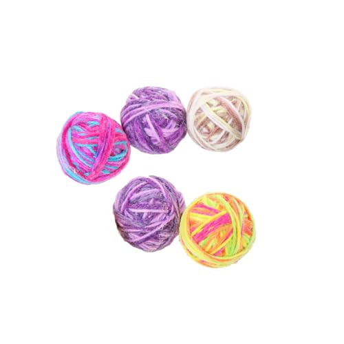 FONDOTIN 5-teiliges Set mit Interaktivem Katzenspielzeug Zum Werfen und Pouncing. Interaktives Haustierspielzeug in Zufälligen Farben für Katzen Aller Altersgruppen FONDOTIN 5-teiliges Set mit Interaktivem Katzenspielzeug Zum Werfen und Pouncing. Interaktives Haustierspielzeug in Zufälligen Farben für Katzen Aller Altersgruppen von FONDOTIN